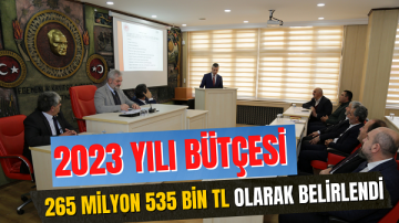 Gümüşhane İl Özel İdaresi’nin 2023 Yılı bütçesi kabul edildi