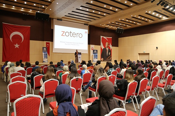 Gümüşhane Üniversitesinde ZOTERO Eğitim Semineri Gerçekleştirildi