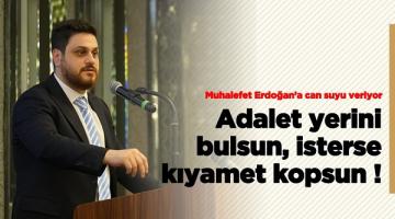BTP Genel Başkanı Hüseyin Baş ”Adalet yerini bulsun, isterse kıyamet kopsun!”
