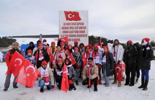 Gümüşhane Üniversitesi Öğrencileri Sarıkamış’ta Şehitleri Andılar