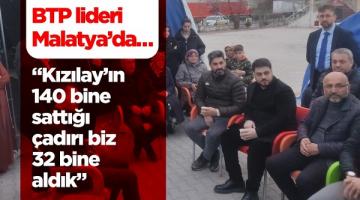 Hüseyin Baş: “Kızılay’ın 140 bine sattığı çadırı biz 32 bine aldık”