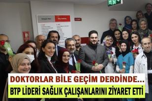 Hüseyin Baş ”Sağlık çalışanları da geçim derdinde”