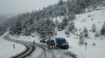 Zigana Dağı’nda kış turizmi kapsamında alınan emniyet tedbirleri artırıldı