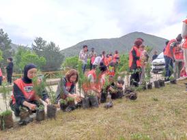 Gümüşhane Üniversitesi Öğrencilerden Yeşil Kampüs Çalışması
