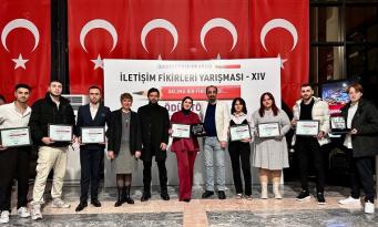 İletişim Fakültesine “İletişim Fikirleri Yarışması”ndan 3 Ödül Birden