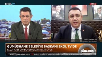 Başkan Başer, Ekol TV’de ‘Selver Gözüaçık ile Günaydın’ programının konuğu oldu