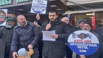 AGD Gümüşhane’den Gazze’ye Destek, Trump’a Tepki!