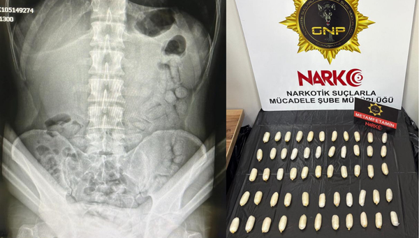 Gümüşhane’de uyuşturucu kuryesi yakalandı: 317 gram metamfetamin ele geçirildi