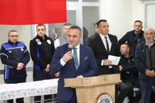 Rektör Yıldız, Şiran’da temel atma törenine katıldı