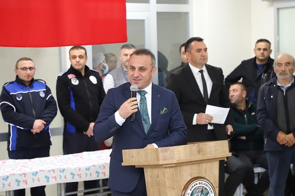 Rektör Yıldız, Şiran’da temel atma törenine katıldı