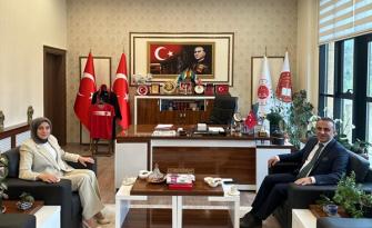 Rektör Yıldız’dan Cumhuriyet Başsavcısı Ünver’e ziyaret