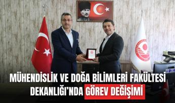Mühendislik ve Doğa Bilimleri Fakültesi’nin yeni dekanı Prof. Dr. Mehmet Merdan oldu